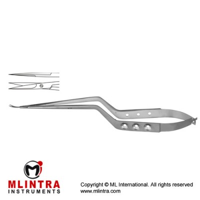 Jacobson Micro Scissor Straight - Bayonet Shaped Stainless Steel, 23 cm - 9"  Jacobson Micro Scissor Straight - Bayonet Shaped Stainless Steel, 23 cm - 9"